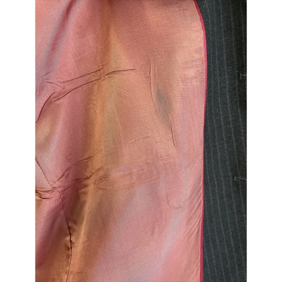 Levis Blazer Vintage Mens 42S Gray Sport Coat Jacket Two Button Made In USA! - Picture 14 of 15